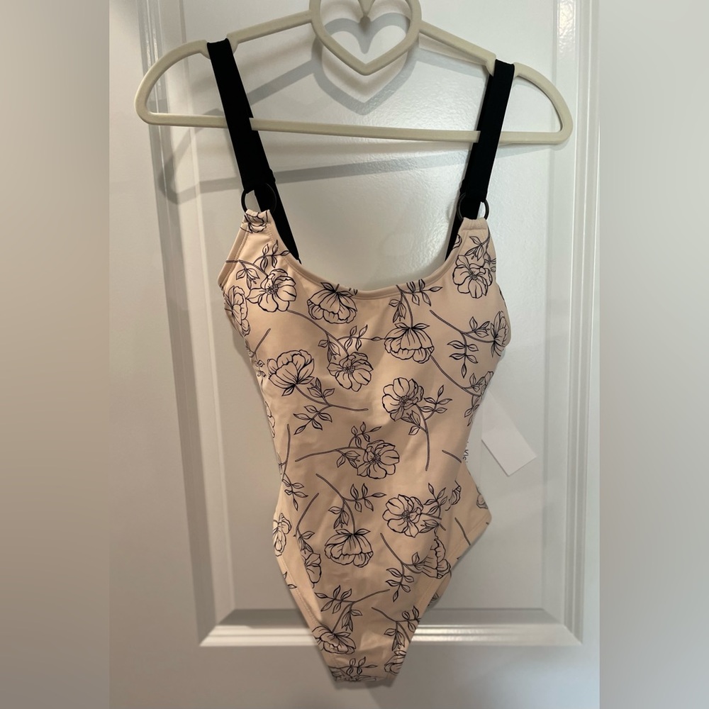 Calvin Klein Logo Rings Printed 🩱One-Piece Women’s🩱Swimsuit - NWT